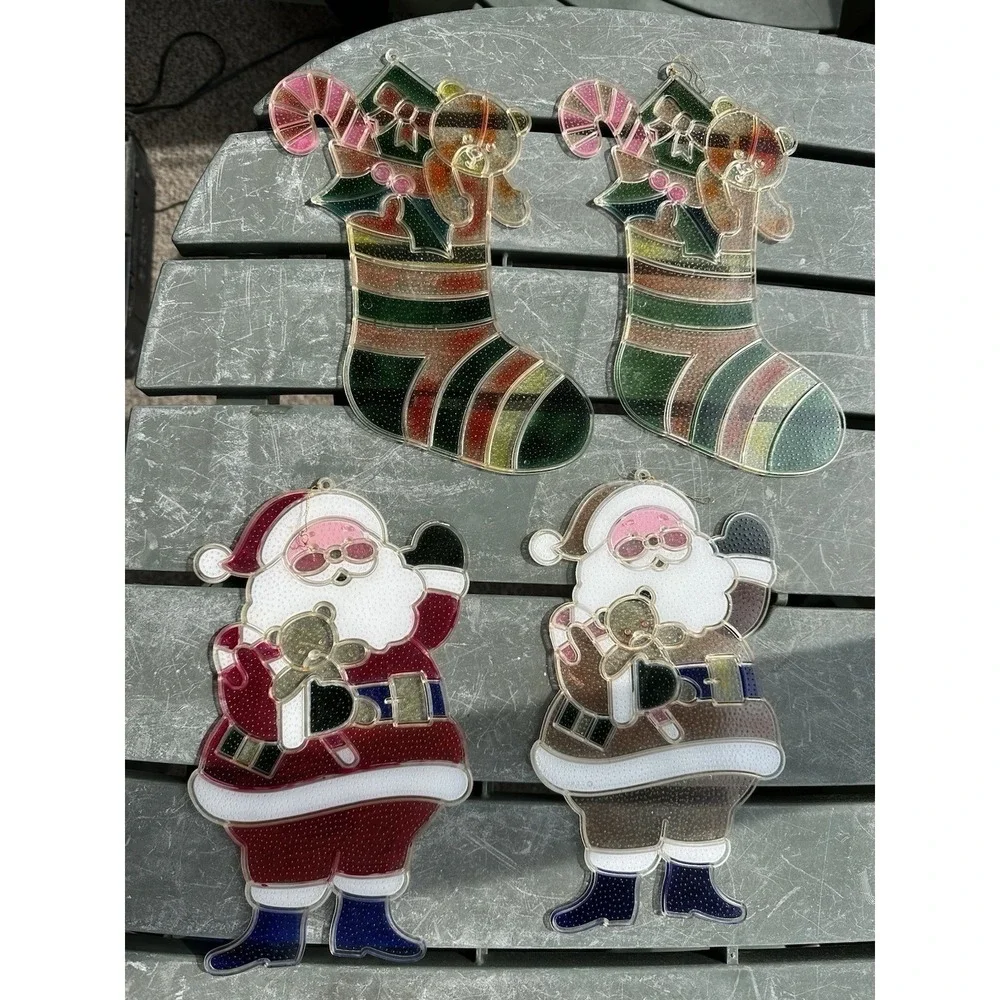 VTG J.S.N.Y. Stainglass‎ Christmas 10
